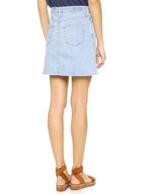 AG the Ali Light Denim A-Line Skirt Sz 26R - shipping incl